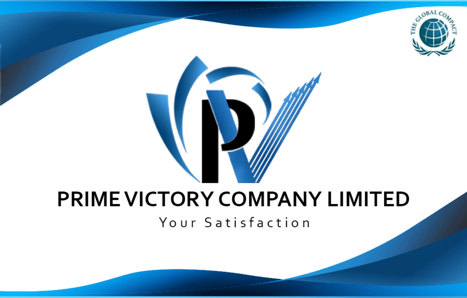 Prime Victory Company Limited original logo and slogan